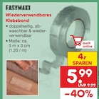 Wiederverwendbares Klebeband von EASYMAXX im aktuellen Netto Marken-Discount Prospekt