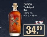 The Original Rum Angebote von Bumbu bei Zisch Emden für 34,99 €