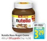 Aktuelles Nutella Nuss-Nugat-Creme Angebot bei EDEKA in Mannheim ab 3,29 €