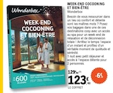 Week-end cocooning et bien-être - Wonderbox en promo chez E.Leclerc Noisy-le-Grand à 123,40 €