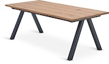JYSK Esstisch SANDBY 100x210 Eiche natur/schwarz von Royal Oak im aktuellen JYSK Prospekt