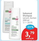 Shampoo im Angebot bei budni in Hamburg Shampoo Angebote von Sebamed bei budni Hamburg für 3,79 €