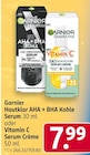 AHA + BHA Kohle Serum oder Vitamin C Serum Crème von Garnier Hautklar im aktuellen Rossmann Prospekt