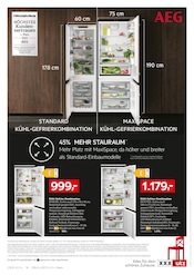 Kühlschrank im XXXLutz Prospekt in Neubrandenburg Aktueller XXXLutz Prospekt mit Kühlschrank, "NR.1 BEI KÜCHEN", Seite 18