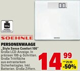 Style Sense Comfort 100 Angebote von Soehnle bei E center Speyer für 14,99 €