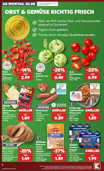 Tomaten im aktuellen Kaufland Prospekt (München) Tomaten im Kaufland Prospekt "Hier bin ich richtig" mit 65 Seiten (München)