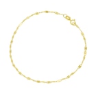 Bracelet en or jaune maille fantaisie en promo chez E.Leclerc Bracelet en or jaune maille fantaisie dans le catalogue E.Leclerc