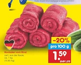 Rouladen vom Rind von  im aktuellen Netto Marken-Discount Prospekt für 1,59 €