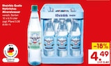 Natürliches Mineralwasser Angebote von Rheinfels Quelle bei Netto Marken-Discount Leverkusen für 4,49 €