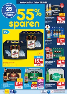 Bier im aktuellen Netto Marken-Discount Prospekt (Dresden) Bier im Netto Marken-Discount Prospekt "Aktuelle Angebote" mit 72 Seiten (Dresden)