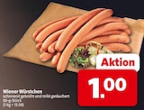 Wiener Würstchen im Angebot bei nah&frisch in Münster Wiener Würstchen Angebote bei nah&frisch Münster für 1,00 €