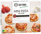 Mini Pizza Salami Angebote von SAN FABIO bei Penny Münster für 2,49 €