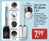 WC-Bürste 2 in 1 Angebote von HOME CREATION bei ALDI Nord Potsdam für 7,99 €