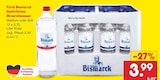 Natürliches Mineralwasser im Angebot bei Netto Marken-Discount in Neumünster Natürliches Mineralwasser Angebote von Fürst Bismarck bei Netto Marken-Discount Neumünster für 3,99 €