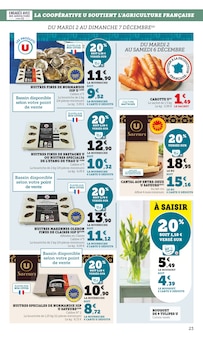 Promo Tulipes dans le catalogue Super U du moment à la page 23