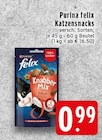 Aktuelles Knabber Mix Katzensnacks Angebot bei EDEKA in Krefeld ab 0,99 €