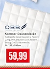 Aktuelle Bettdecke Angebote bei Kaufhaus Stolz in Lübeck Aktuelles Sommer-Daunendecke Angebot bei Kaufhaus Stolz in Lübeck ab 59,99 €