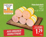 Puten-Aufschnitt im Angebot bei Marktkauf in Schwabach Puten-Aufschnitt Angebote bei Marktkauf Schwabach für 1,29 €