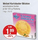 Karlsbader Oblaten von Wetzel im aktuellen V-Markt Prospekt für 1,89 €