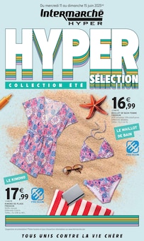 Promotion Pyjama dans le prospectus Intermarché, valable du 11/06/2025 au 15/06/2025 Promo Pyjama dans le catalogue Intermarché du moment à la page 1