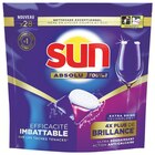 Absolu Tout en 1 Capsules Lave-Vaisselle x28 - SUN - Intermarché Hyper à Charleville-Mézières Absolu Tout en 1 Capsules Lave-Vaisselle x28 - SUN en promo chez Intermarché Hyper Charleville-Mézières à 10,42 €