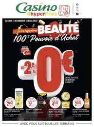 Prix et réduction Cosmétiques dans le prospectus Géant Casino en cours Offre Cosmétiques dans le catalogue Géant Casino du moment à la page 1