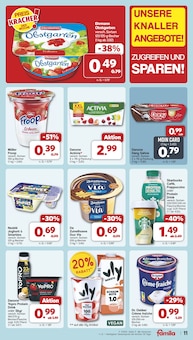 Milch im famila Nordwest Prospekt "Markt - Angebote" mit 45 Seiten (Oldenburg)