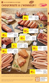 Promos Saucisse dans le catalogue "Intermarché" de Intermarché Contact Saucisse en promo dans le catalogue Intermarché Contact à la page 12