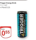 Aktuelle Energydrink Angebote bei GLOBUS in Trier Aktuelles Trigger Energy Drink Angebot bei GLOBUS in Trier ab 0,55 €