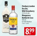 London Dry Gin Wild Strawberry im Angebot bei famila Nordost in Buchholz London Dry Gin Wild Strawberry Angebote von Finsbury bei famila Nordost Buchholz für 8,99 €