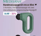 Handmassagegerät HM330 Mini von Medisana für 10,04 € bei V-Markt im Angebot Handmassagegerät HM330 Mini von Medisana im aktuellen V-Markt Prospekt