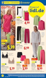 Lidl Damenunterwäsche im Prospekt 