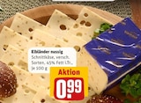 nussig Schnittkäse Angebote von Elbländer bei REWE Mülheim für 0,99 €