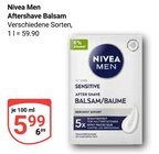 Aftershave Balsam Angebote von Nivea Men bei GLOBUS Kaarst für 5,99 €