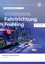 Volkswagen Prospekt für Marklohe: Fahrtrichtung Frühling, 1 Seite, 01.03.2023 - 31.05.2023