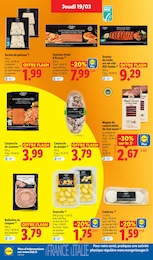 Prix et réduction Carpaccio dans le prospectus Lidl en cours Offre Carpaccio dans le catalogue Lidl du moment à la page 16