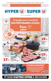 Catalogue Supermarchés Super U en cours à Saint-Aignan-sur-Roë et alentours, "Engagés pour soutenir NOS PARTENAIRES LOCAUX.", 12 pages, 25/02/2025 - 09/03/2025