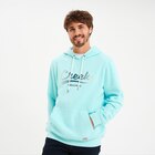 Sweat hoodie 1 poche bleu turquoise homme à 25,99 € dans le catalogue La Halle