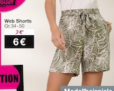 Web Shorts für 6,00 € bei Woolworth im Angebot Web Shorts im aktuellen Woolworth Prospekt