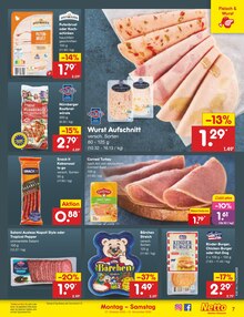 Wurst im aktuellen Netto Marken-Discount Prospekt (Hannover) Wurst im Netto Marken-Discount Prospekt "Aktuelle Angebote" mit 61 Seiten (Hannover)
