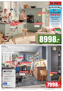 Kühlschrank im Möbel Mahler Siebenlehn Prospekt "IHRE TRAUMKÜCHE" mit 16 Seiten (Freiberg)