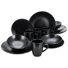Aktuelle Tafel-Set Angebote bei POCO in Frankfurt (Main) Aktuelles CreaTable Kombiservice Black Matt Angebot bei POCO in Frankfurt (Main) ab 47,99 €