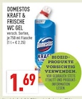 Kraft & Frische WC Gel Angebote von Domestos bei Marktkauf Wuppertal für 1,69 €