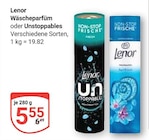 Wäscheparfum Angebote von Lenor bei GLOBUS Frankenthal für 5,55 €