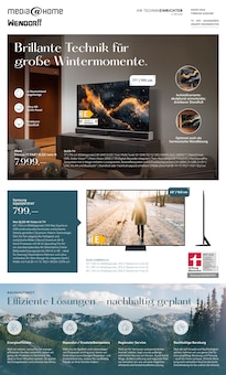 EURONICS Prospekt der Woche "Brillante Technik für große Wintermomente." Seite 1, 25.02.2026 bis 08.03.2026 für Harrislee Aktueller EURONICS Prospekt "Brillante Technik für große Wintermomente." Seite 1 von 4 Seiten für Harrislee