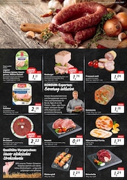 Konsum Fleisch im Prospekt 