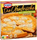La Mia Pinsa Rindersalami oder Die Ofenfrische Vier Käse Angebote von Dr. Oetker bei REWE Worms für 2,22 €