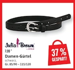Damen-Gürtel im Angebot bei Kaufhaus Stolz in Schwerin Damen-Gürtel Angebote von Julia Brown by STOLZ bei Kaufhaus Stolz Schwerin für 5,00 €