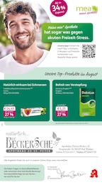 mea - meine apotheke Prospekt für Bad Waldsee mit 4 Seiten mea - meine apotheke Prospekt für Bad Waldsee: "Unsere August-Angebote", 4 Seiten, 01.08.2026 - 31.08.2026