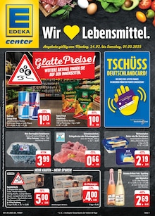 Aktueller E center Prospekt "Wir lieben Lebensmittel!" Seite 1 von 24 Seiten